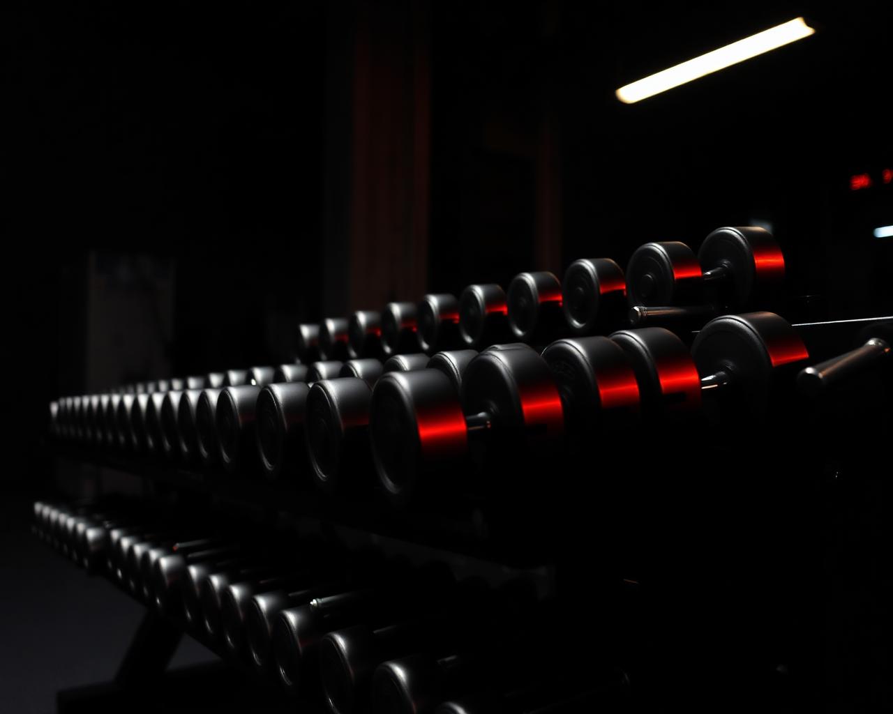 Dumbbell rack