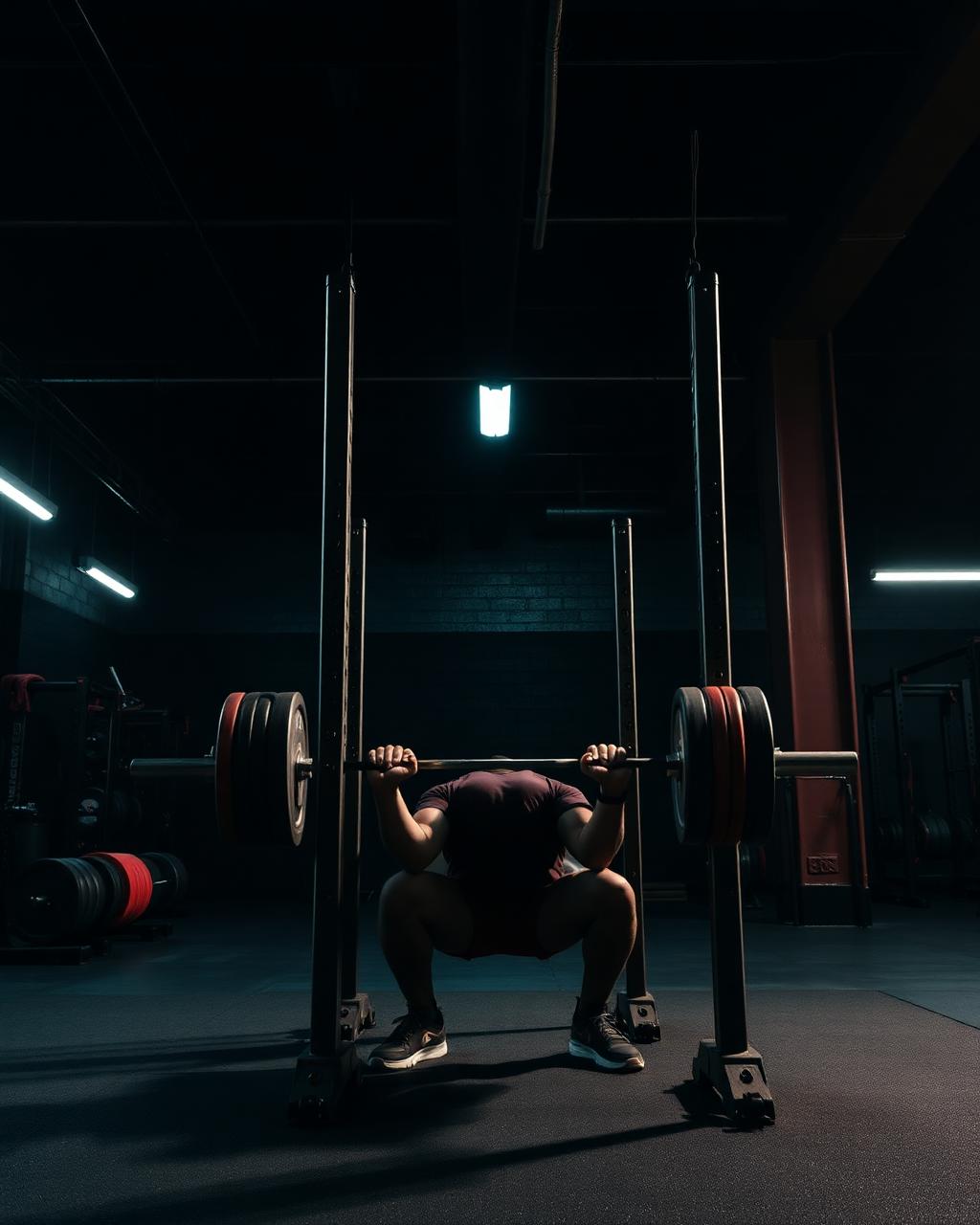 Squat rack session